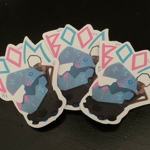 Jinx Boom 2.5&quot; Matte Vinyl Sticker