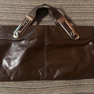 Monedero vintage COOL / Envío gratuito l Bolso vintage / Monedero marrón / Accesorios vintage