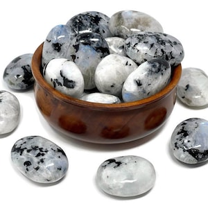 Rainbow Moonstone Palm Stone