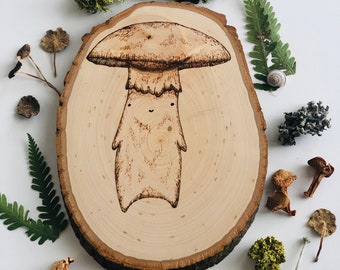 Destruyendo el Sprite del Hongo Ángel - Quema de Madera de Hongo