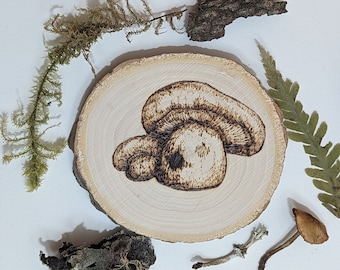 Mini Mushies - Mini Hongos Quemando Leña