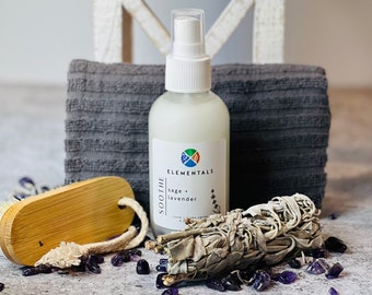 Sage and Lavender Handmade Non Toxic Room & Linen Spray, Deodorizer  Spray for Home, Pillow and Air Spritzer, Home Fragrance Room Spray