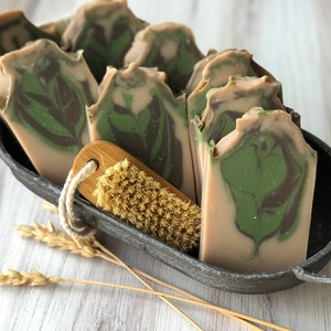 Natural Soap for Men, Men Bath Body Gift,  Men&#39;s Soap Gift, Vegan Body Soap for Men, Father&#39;s Day Gift, Gift for Dad