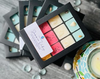 Summer Scents Soy Wax Melts – Elementals Soap Co, 12-Cube Box