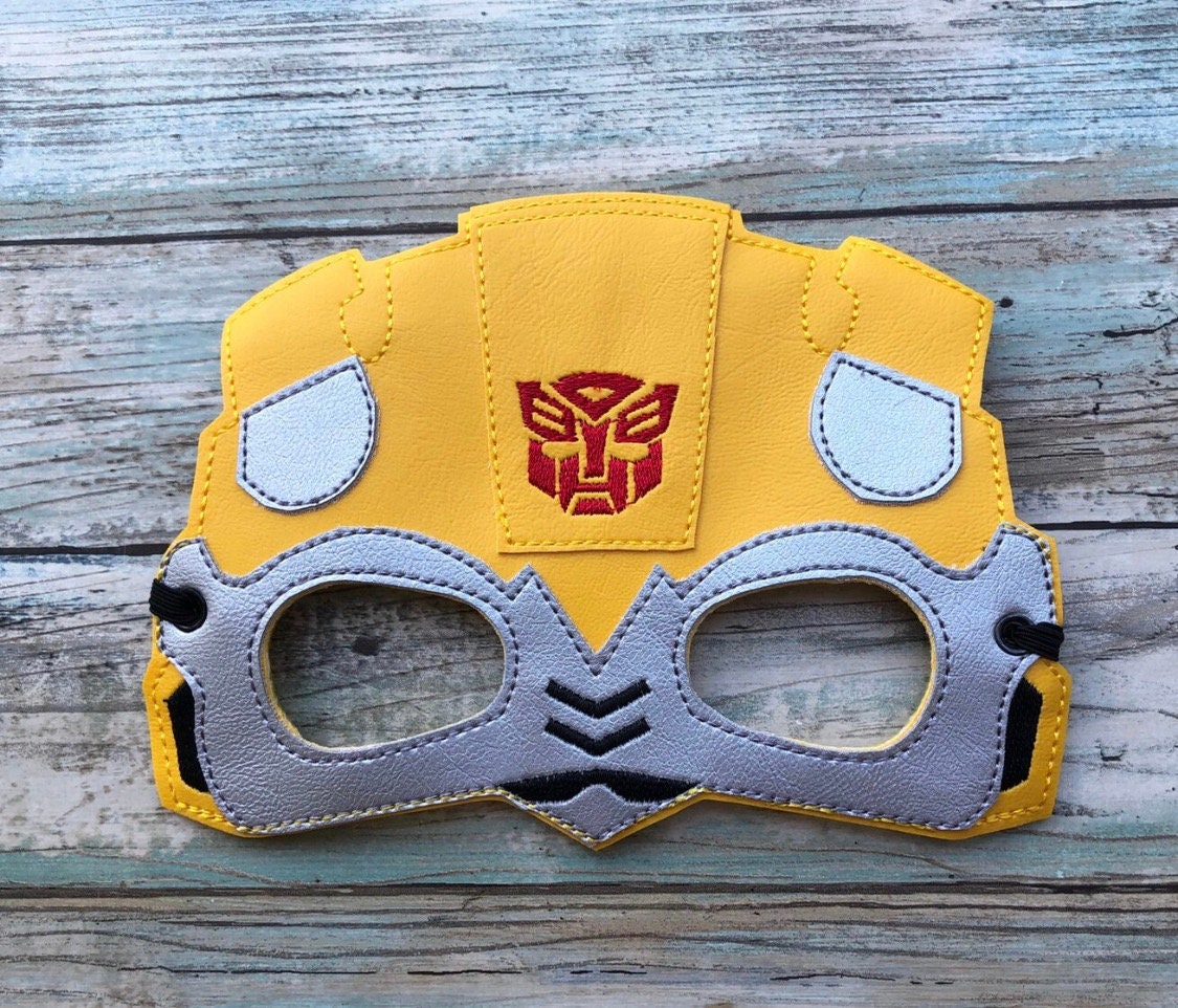 Masque Bumblebee Transformers 5 Hasbro – Modulateur Vocal Avec 5 Phrases Et Accords De Guitare – Déguisement Enfant Dès 5 Ans
