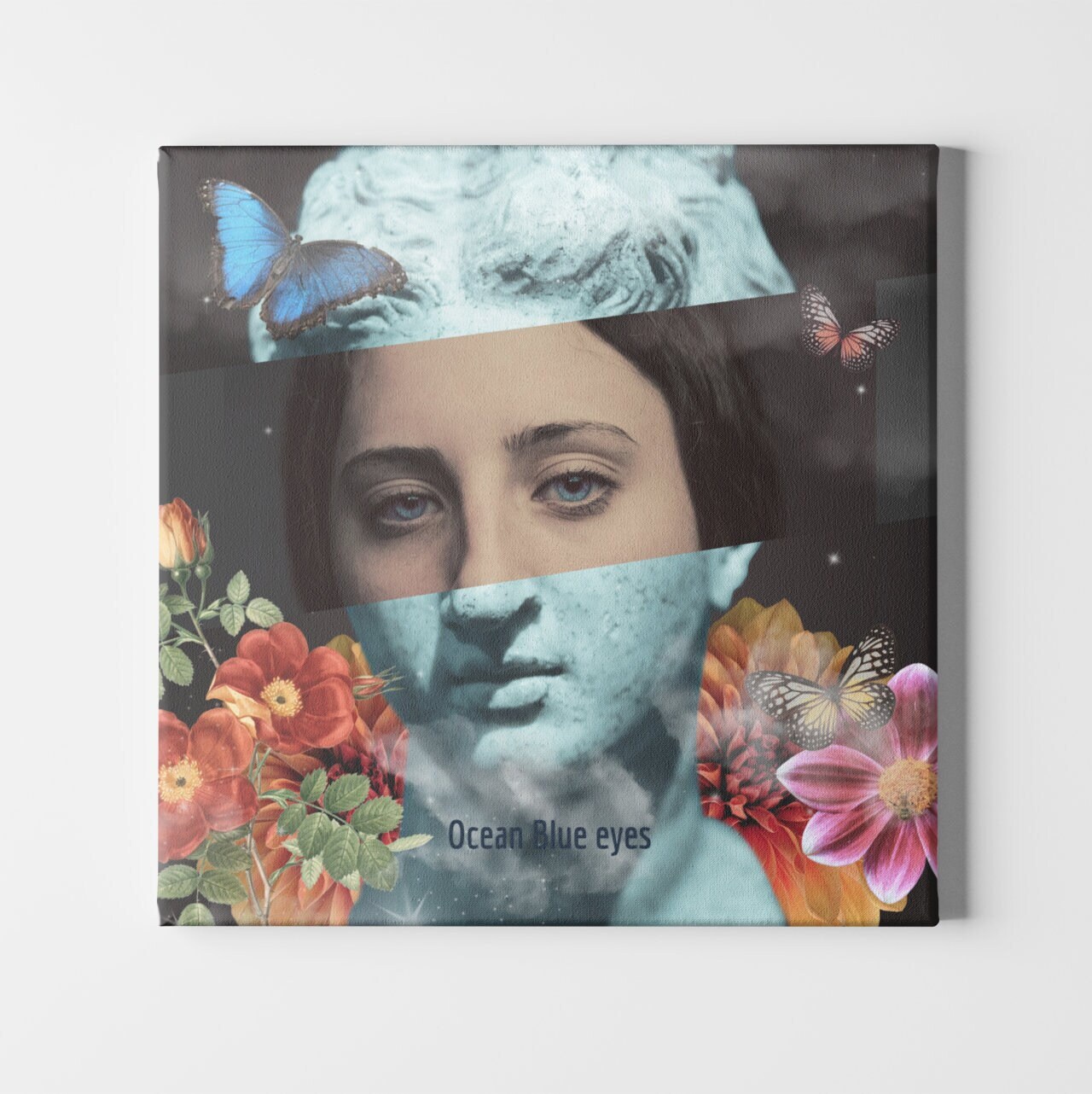 COLLAGE Digital Prints,decor Wall Collage Poster Room,wall Art, Modern