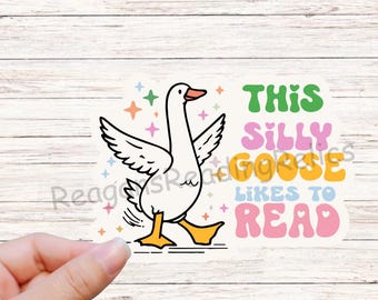 This Silly Goose likes to read