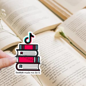 Booktok and Bookstagram made me do it sticker pack