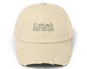 Unisex Distressed Cap