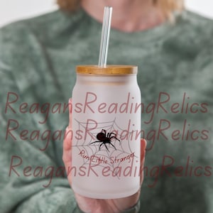 Officially Licensed Spider Run Little Stranger  Frosted Tumbler