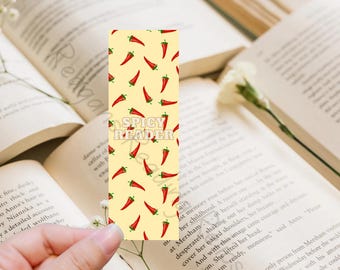 Spicy Reader Bookmark