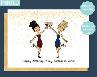 Boyfriend Twenty-Fourth Birthday Card Stepdad Partner For Her Modern 24th Birthday Card Stepmum Sister For Him Friend Girlfriend