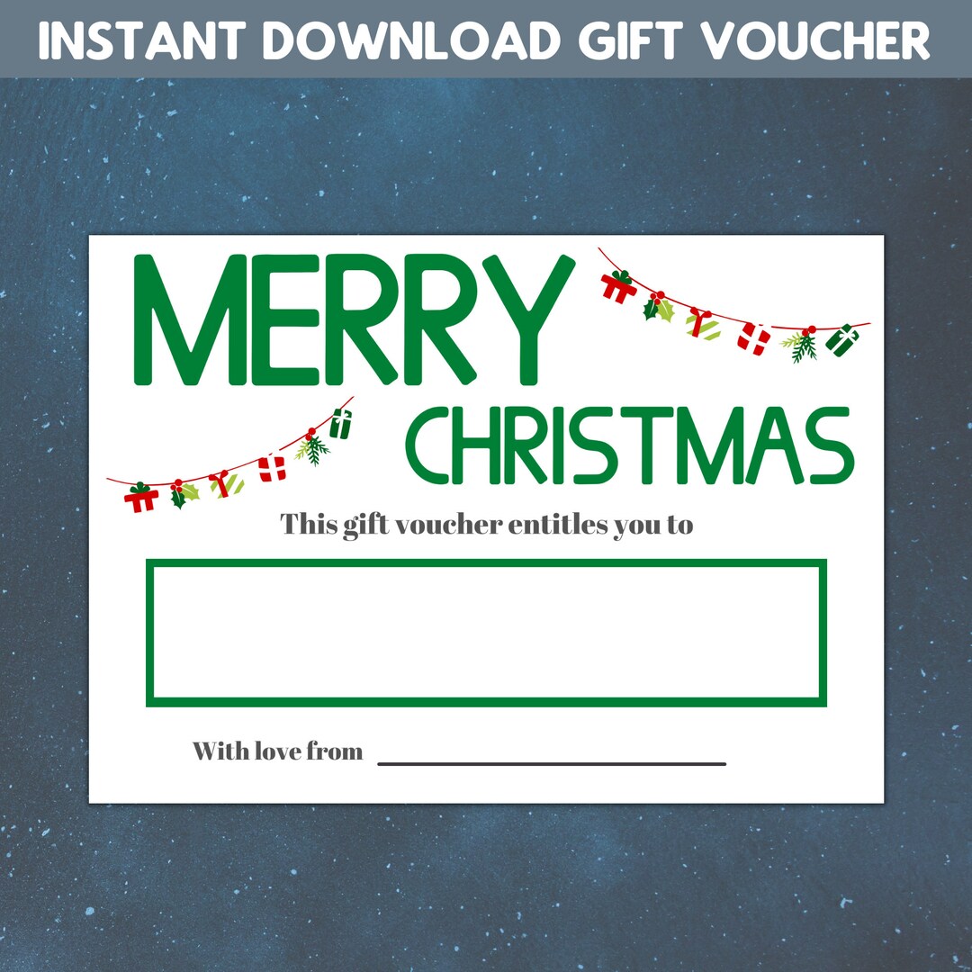 Christmas Gift Certificate Printable Printable Gift Card Blank Gift christmas-gift-certificate-printable-printable-gift-card-blank-gift