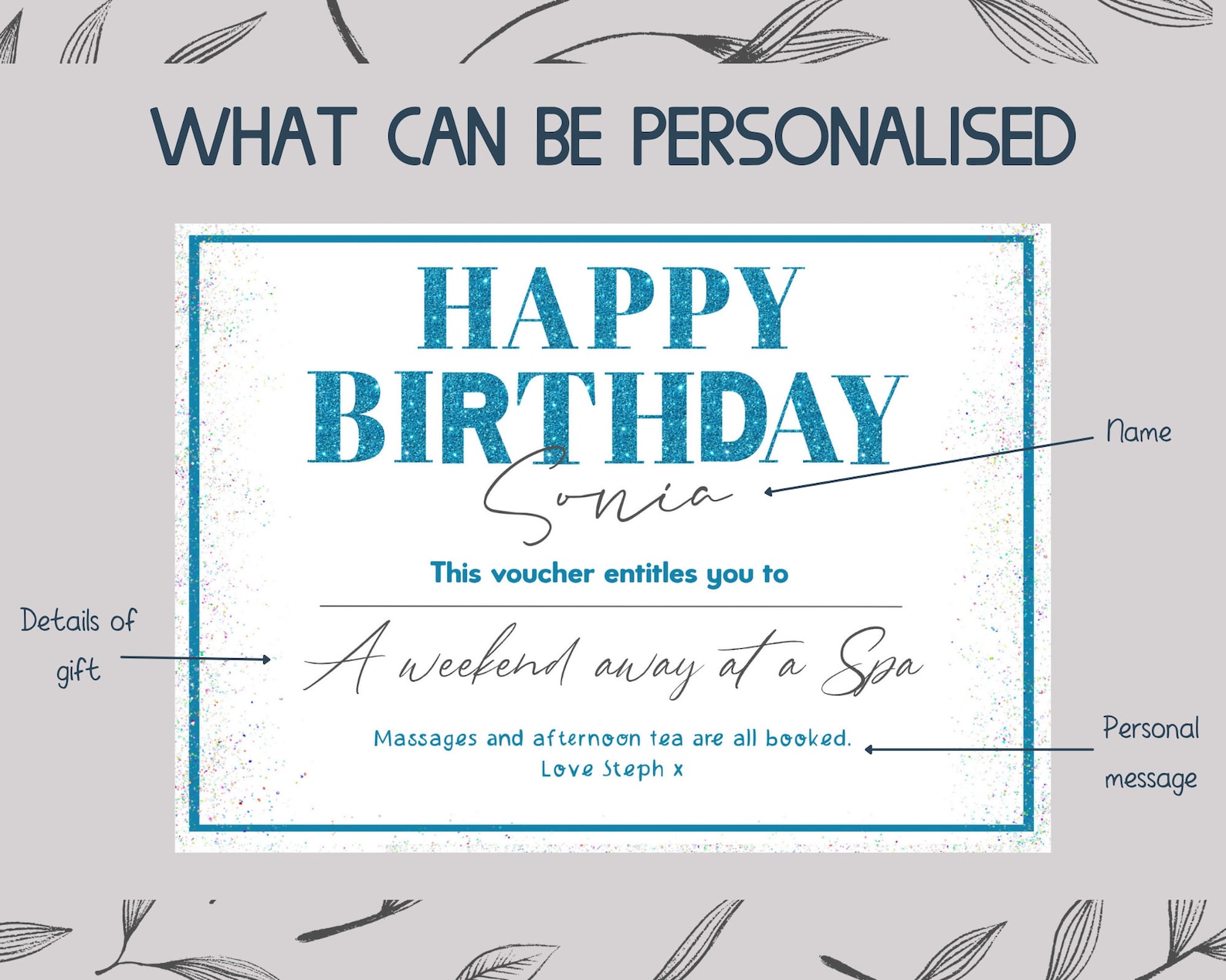 Ear Piercing Gift Certificate Birthday Gift Certificate Etsy UK