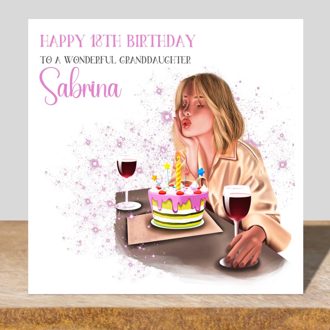 Glamorous Birthday Card For Women – Flamingo, Glitter Shoes, Sparkle Design – Swizzoo Handmade With Envelope