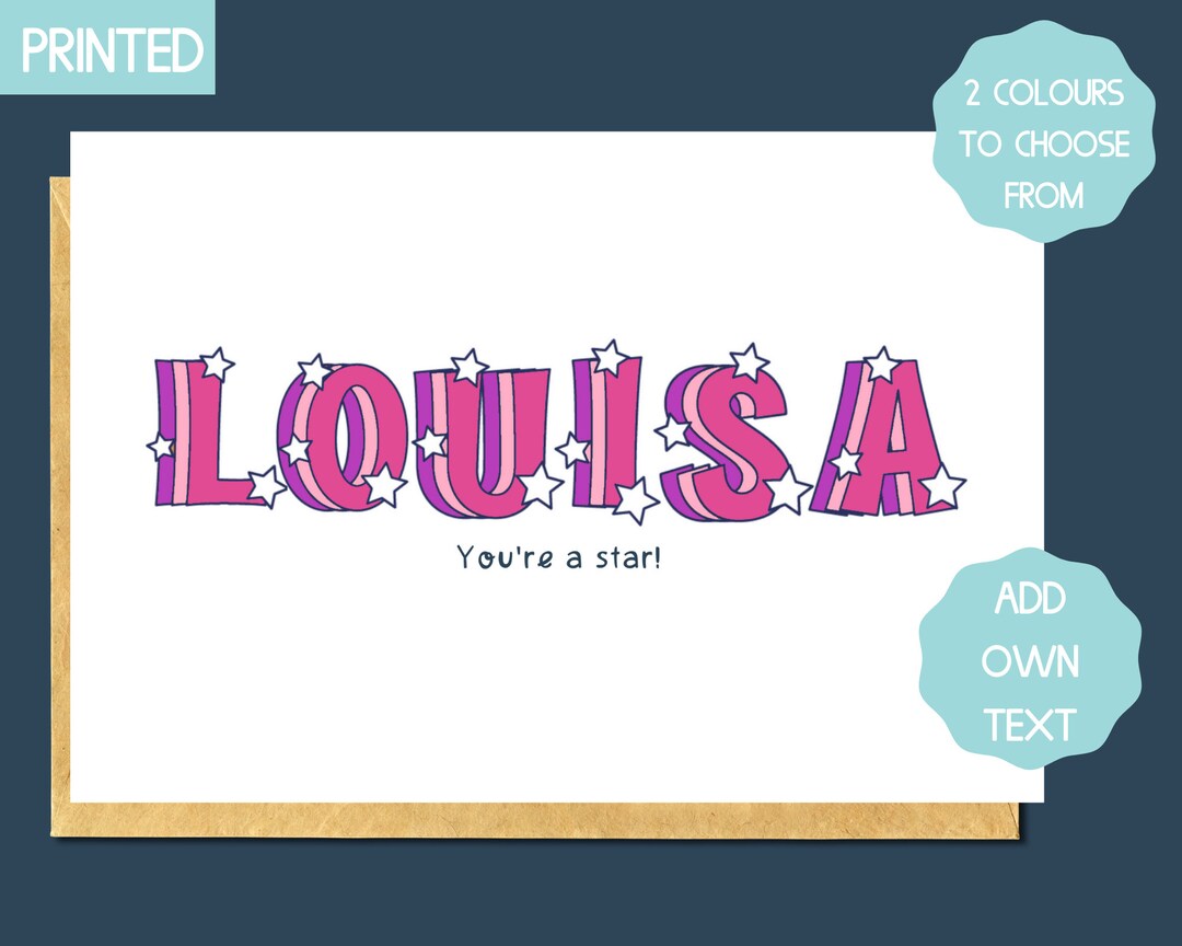You're a Star Card Well Done Card New Job Card Proud of - Etsy