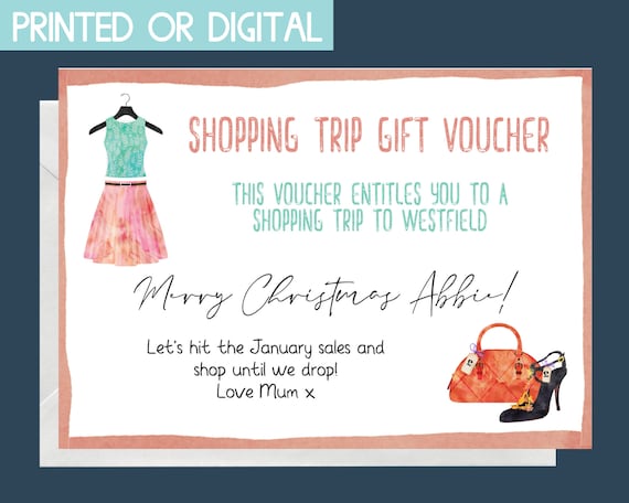Up to 1% off -  Shopping Voucher E-Gift Voucher