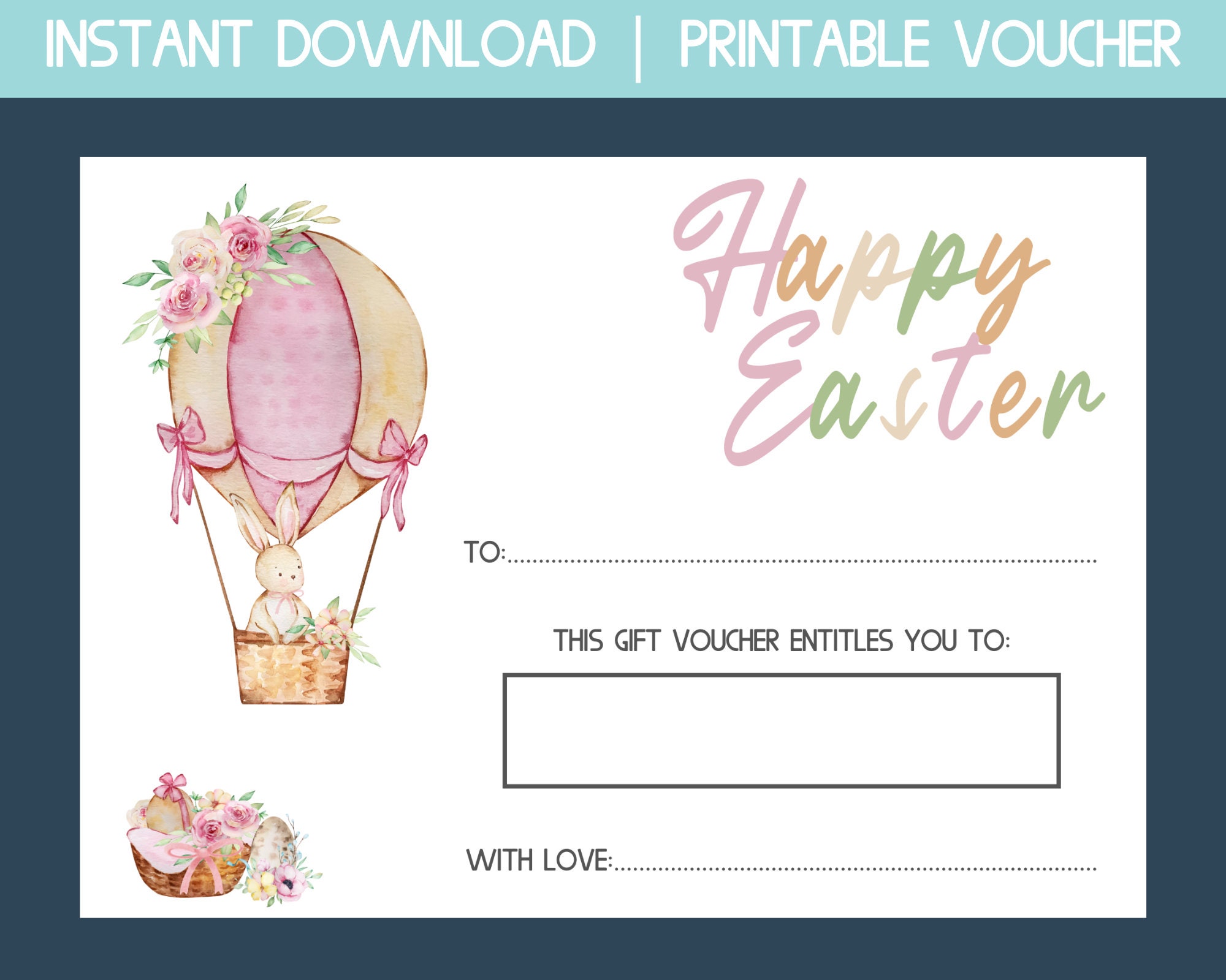Easter Gift Certificate, Instant Download Easter Gift Card, Printable Voucher, Gift Voucher Template, Easter Gift for Kids, Printable Gift - Etsy Hong Kong easter-gift-certificate-instant-download-easter-gift-card-printable-voucher-gift-voucher-template-easter-gift-for-kids-printable-gift-etsy-hong-kong