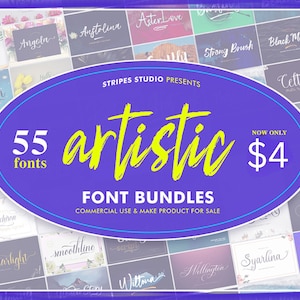50+ Fonts bundle collection with tails that can be use on Cricut, Handwritten font, Calligraphy font, Fonts, Font bundles, Typography Font