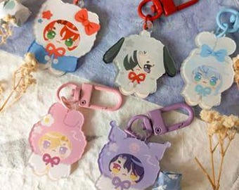 Honkai : Star Rail Animal Charms - Stelle, Caelus, 7 mars, Dan Heng, Sampo, Kafka, Aventurine, Ratio, Boothill, Argenti, Sunday, Robin