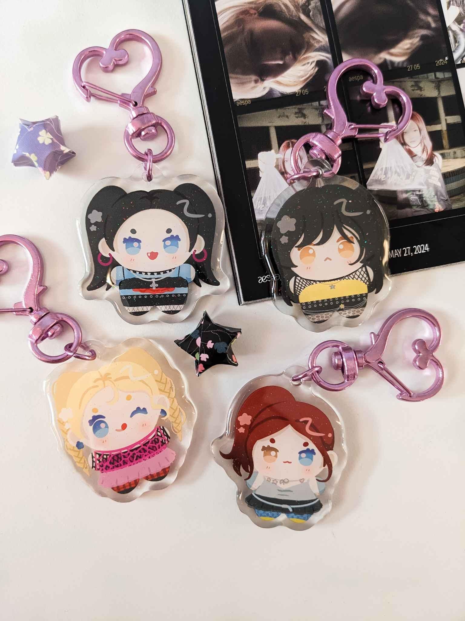 Aespa keychain - Etsy 日本