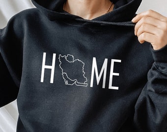 Iran Home - Free Iran, Iranian Hoodie, stand with iranians, Iran Shirt, Persia, NASAXx
