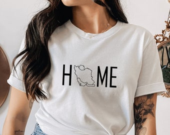 Iran Home - Iran Map, Persia Map, Free Iran, Iranian Sweatshirt, stand with iranians shirt & sweatshirt, Iran Shirt, Pahlavi Shirt, NASAXx