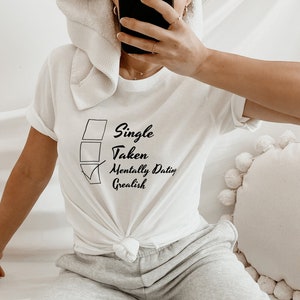 Single Taken Mentally Dating Jack Grealish shirt - Mrs Grealish t shirt - Grealish T-shirt funny 150