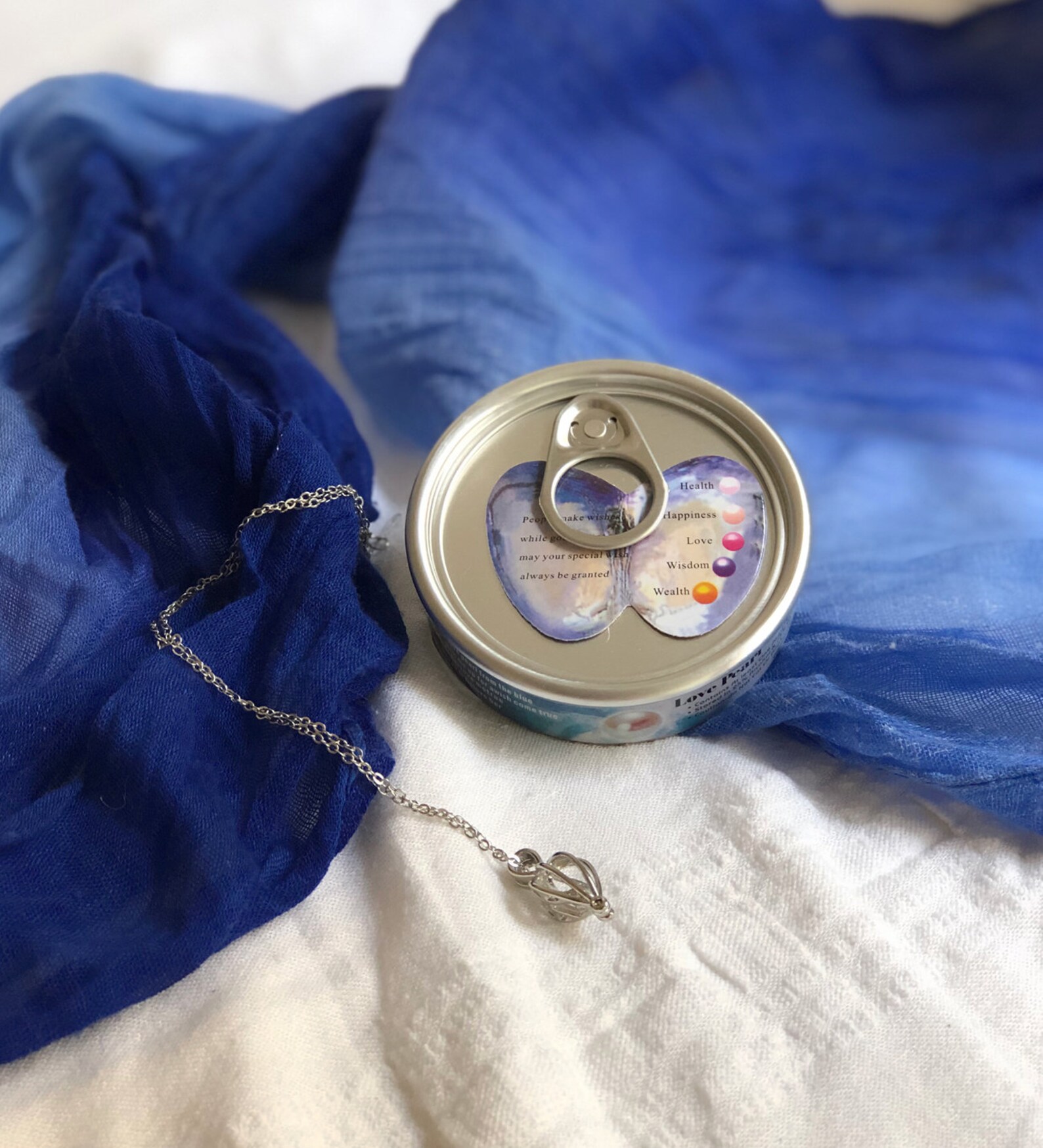 Lucky Pearl Necklace in Real Oyster Fortune Jewelry Gift for Etsy