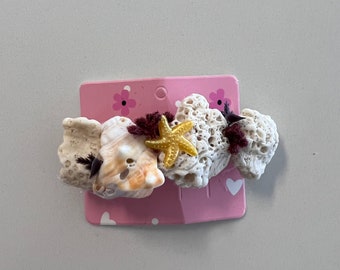 Amazing Florida natural shell barrette