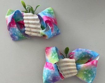 Rainbow bow with Myrtle beach shell