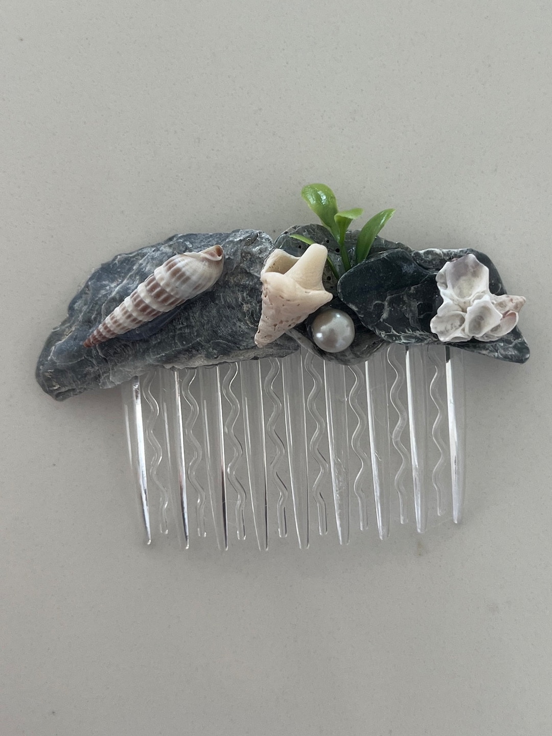 Comb Like Shells Comb With Myrtle Beach Shells - Etsy