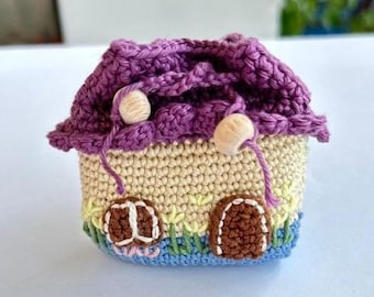 AirPods Pro Case- Crochet House Pattern PDF Tutorial for Beginners,Instant Download