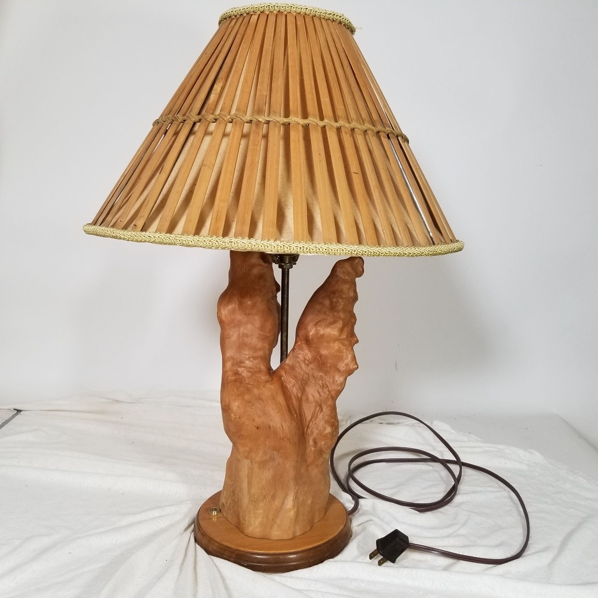 Vintage Cedar Lamps