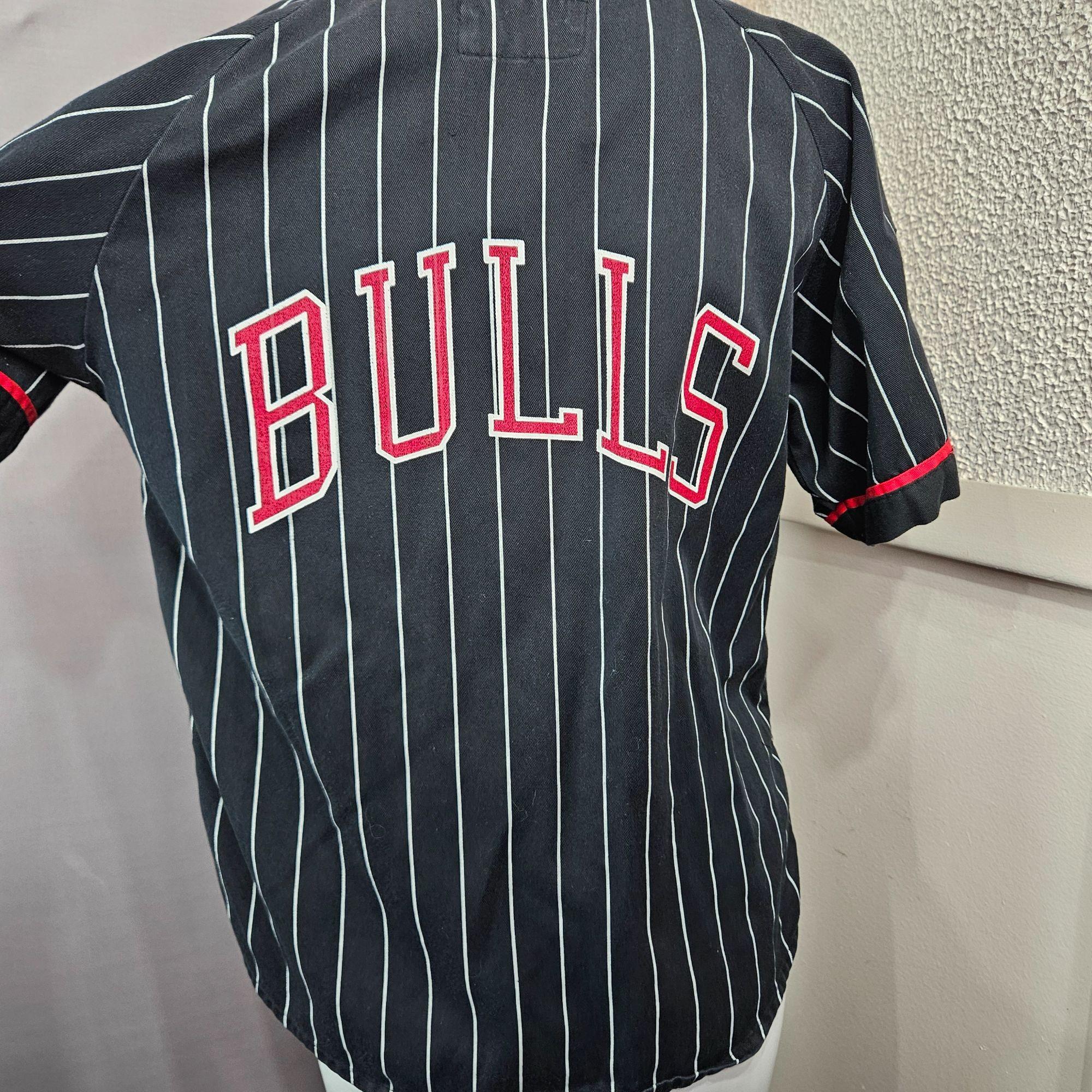 STARTER　Chicago Bulls ユニフォームシャツ　黒/赤【4907 STARTER Chicago Bulls ユニフォームシャツ 黒/赤【4907 Starter