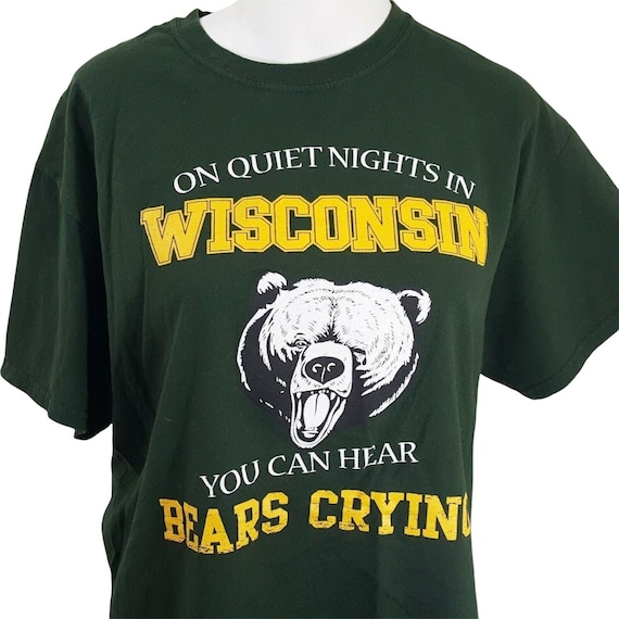 Wisconsin Green Bay Packers Funny Chicago Bears T Shirt - Etsy Wisconsin Green Bay Packers Funny Chicago Bears T Shirt - Etsy