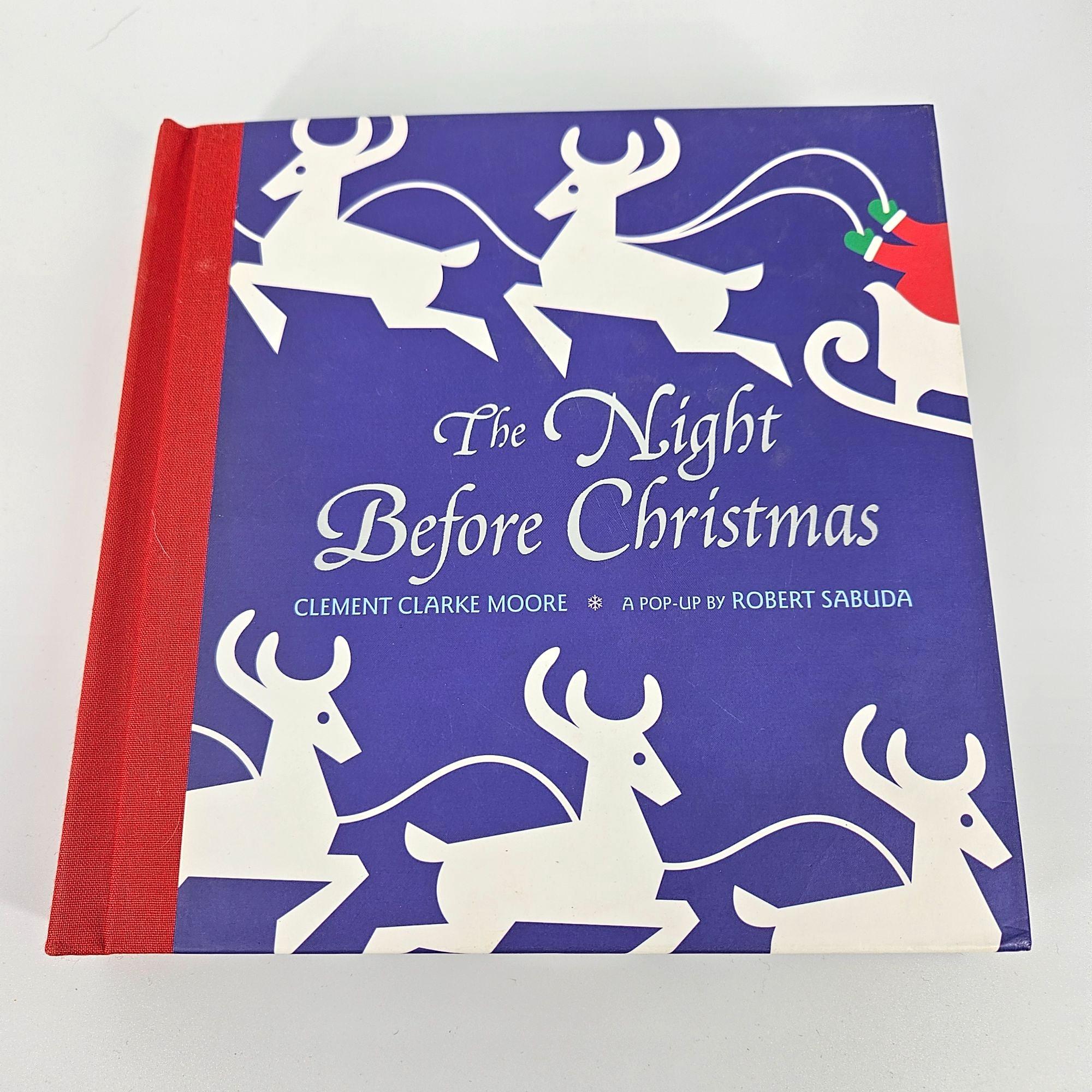 The Night Before Christmas Pop-up Book Robert Sabuda First Edition