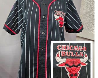 STARTER　Chicago Bulls ユニフォームシャツ　黒/赤【4907 STARTER Chicago Bulls ユニフォームシャツ 黒/赤【4907