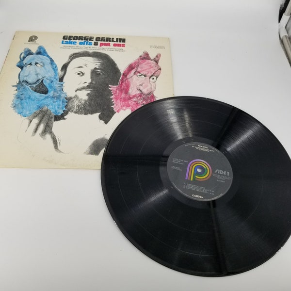 George Carlin Take Off Put Ons Comedy Stand Up Album Vinyl LP 12"G/F Stereo 70s