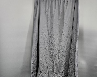 Vintage Women slip dress skirt underskirt elastic waist lace trimmed hem Formal