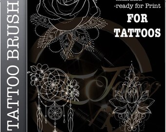 Mandala Tattoo Stencils Vol.1 - Boost Your Art with Procreate Brushes