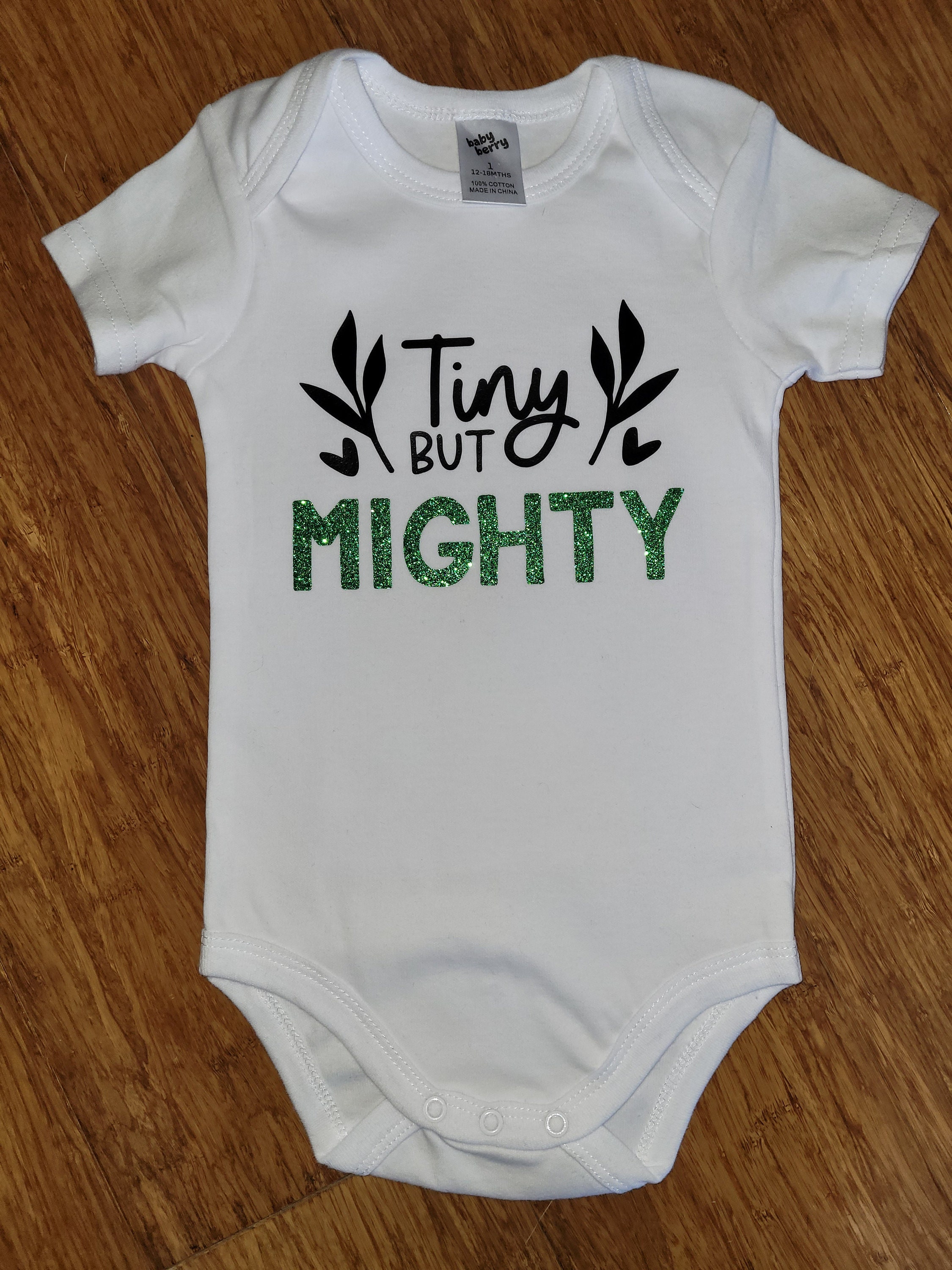 Baby / Toddler Onesie - Tiny but Mighty - Etsy