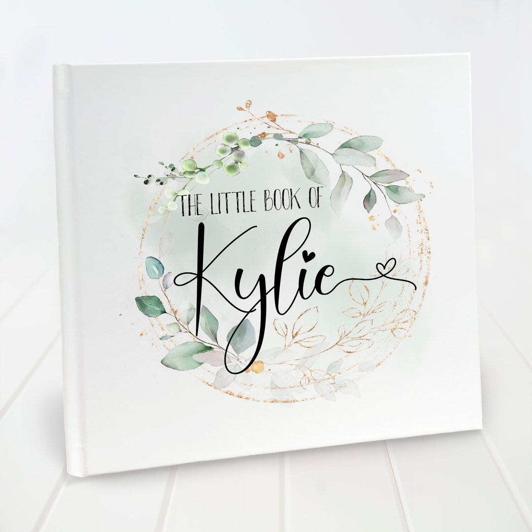 Baptism Gift Girl From Godmother Personalized Christian Baby Book