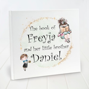 Personalized Book For Brother And Sister Custom Siblings Gift Keepsake Childrens Book Gifts From Grandparents Birthday Books For Brothers