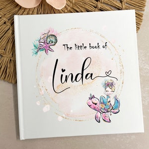 Mermaids Personalized Book For Girls Custom Birthday Gift From Grandparents Illustrated Story Book For Baby Girl Childrens Books With Name