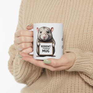 Rat Thawing Mug - Ceramic Mug (11oz, 15oz)