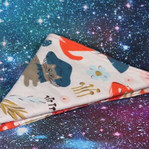 Mushroom Cat Oversized Bandana