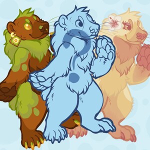 Mystery Bear Custom Furry Adopt Design