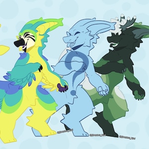 Mystery Manokit Custom Furry Adopts
