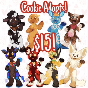 Cookie Creatures Personaggio Peloso Adotta